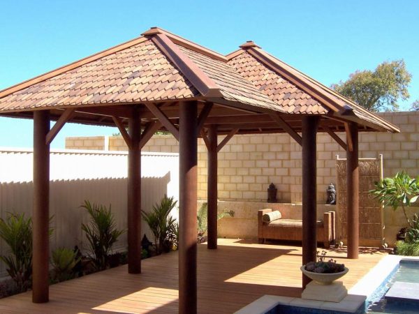 Lombok knockdown gazebo