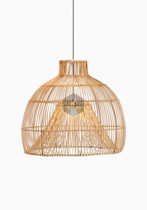 Bohemian Rattan Hanging Lamp